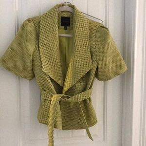 Tie waist jacket